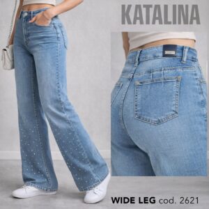 jeans dama wide leg (combina modelos y tallas)