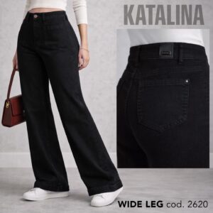jeans dama wide leg (combina modelos y tallas)