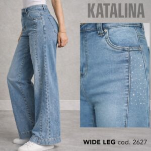 jeans dama wide leg