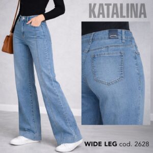 jeans dama wide leg