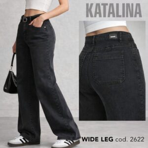jeans dama wide leg