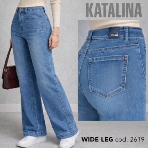 jeans dama wide leg
