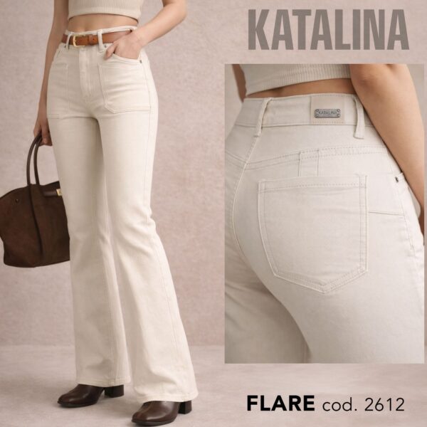 jeans dama flare (combina modelos y tallas)