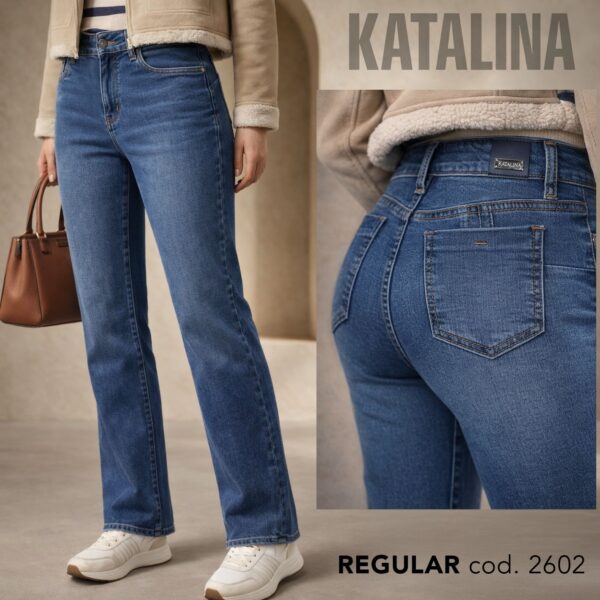 jeans dama regular