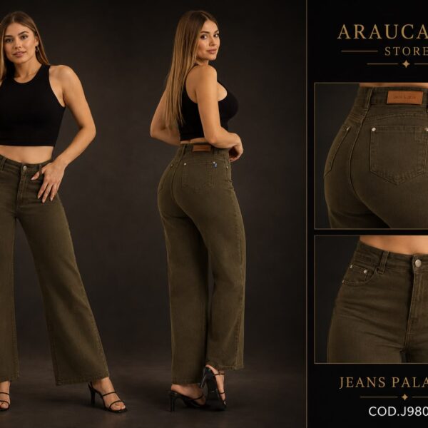 jeans palazzo9802