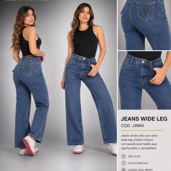 jeans wide leg 9994