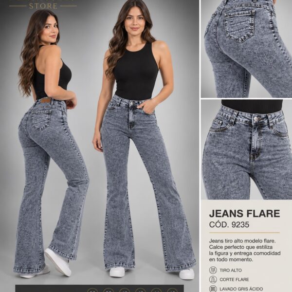 jeans flare 9235